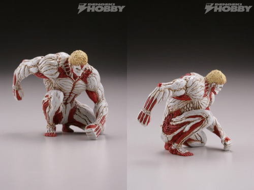 Capsule One has released more images of their next set of SnK figures (Armin, Hanji, Levi, Erwin, & Armored Titan), to be released in July and priced at 400 yen each!The set was originally announced here and follows the first series here.