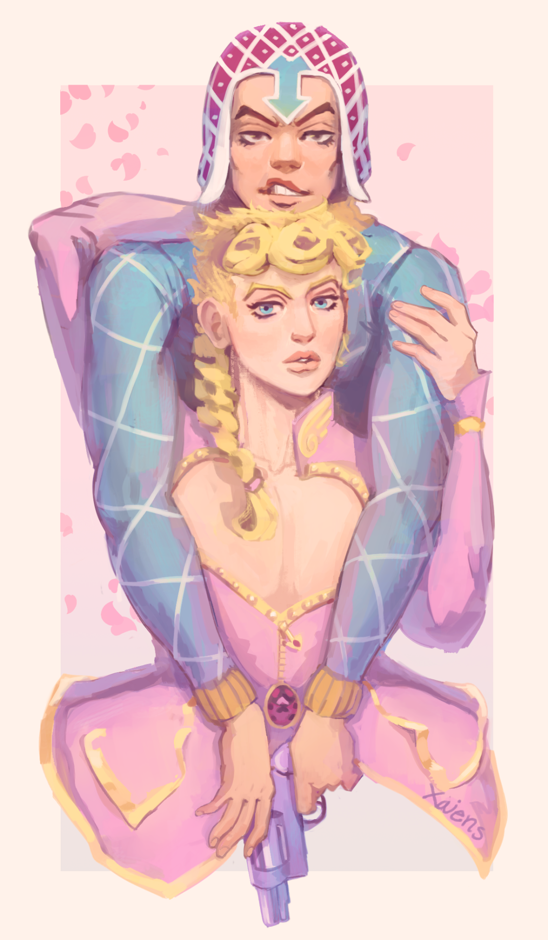 ☮ 💜 — I just started reading vento aureo and got