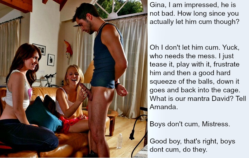 happyslavery:  Boys don´t cum