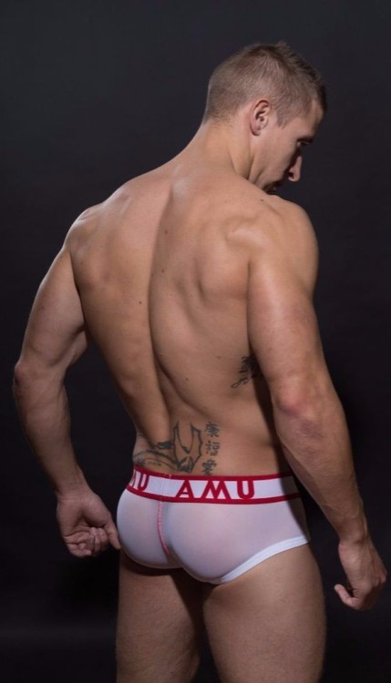 glad2bhere:  amu super mesh underwear … it hugs this beautiful man’s beautiful butt beautifully- let’s see the front too!   glad2Bhere.tumblr.com/archive