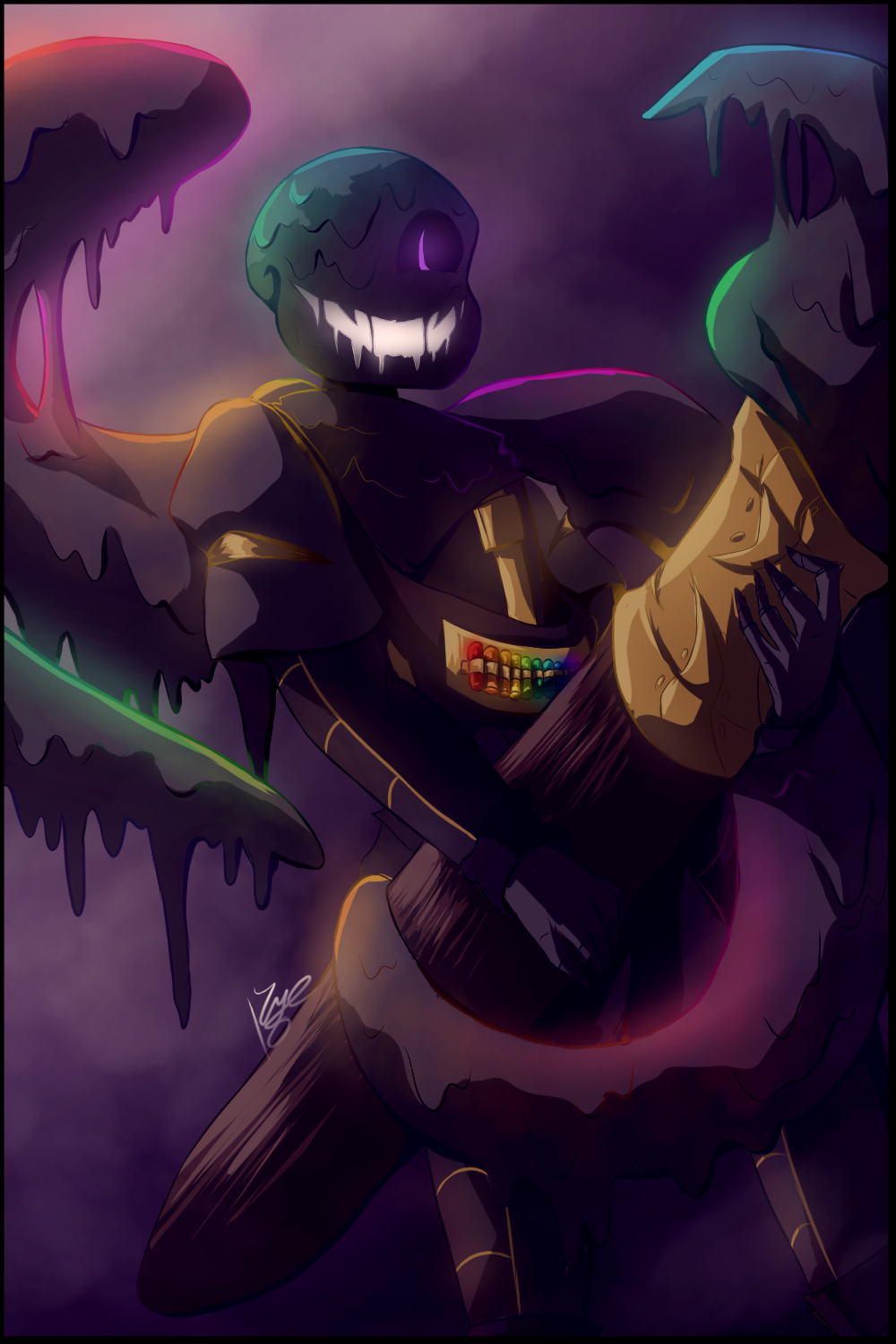 DRYEMIDDI — VANTABLACK ( NIGHTMARE ! INK ) - Character Info!