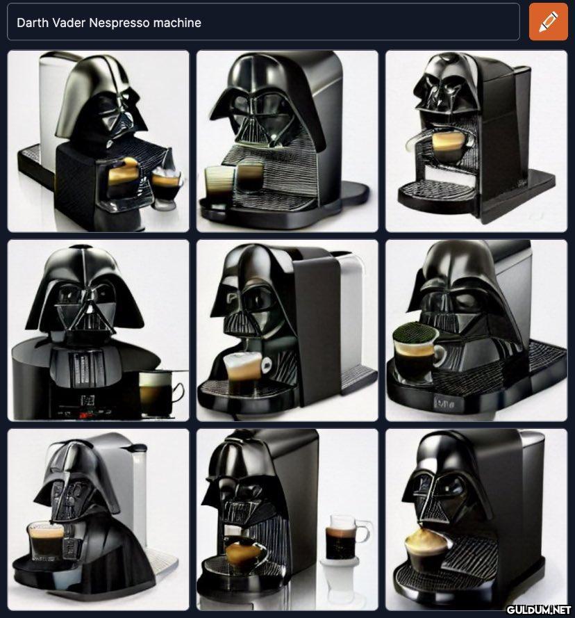 Darth Vader Nespresso...