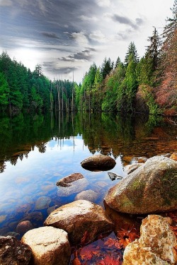 bluepueblo:  Serenity, Colliery Dam, Nanaimo BC, Canada photo via bridgett 