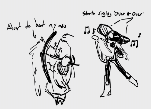 Some Persona Doodles And Cute Funny Moments Illustrated In The Middle Of The Night, Points To Those Who