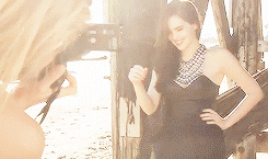 littlecoyotebeasty:  Zoey Deutch for The Untitled Magazine - behind the scene 