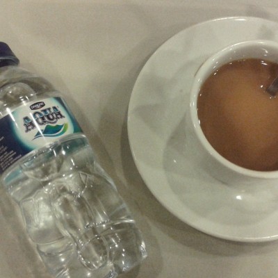 I just love the both.. #water and #coffee (di JW Marriot Hotel Surabaya)