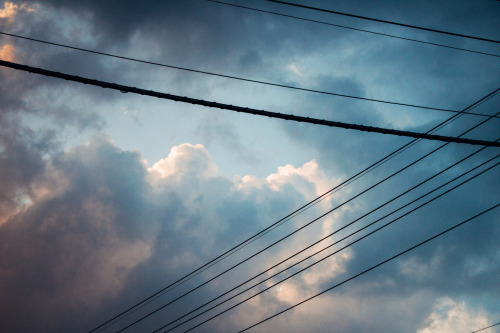 I maybe got a little carried away shooting clouds this evening.