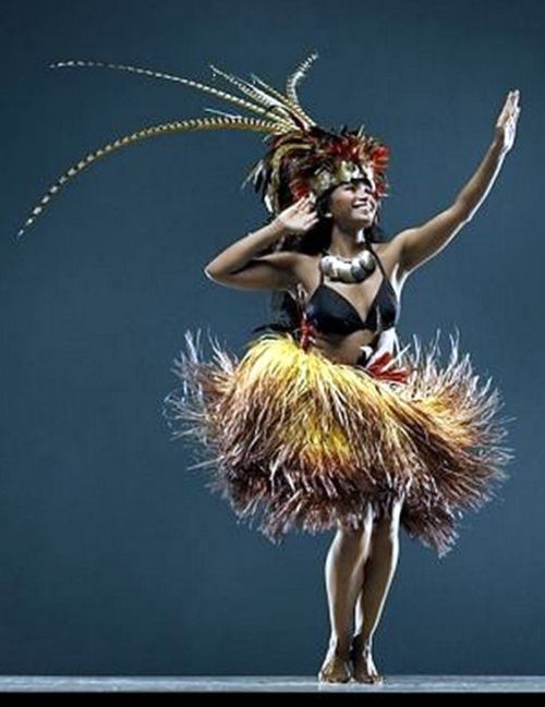 Tahitian dance costumes