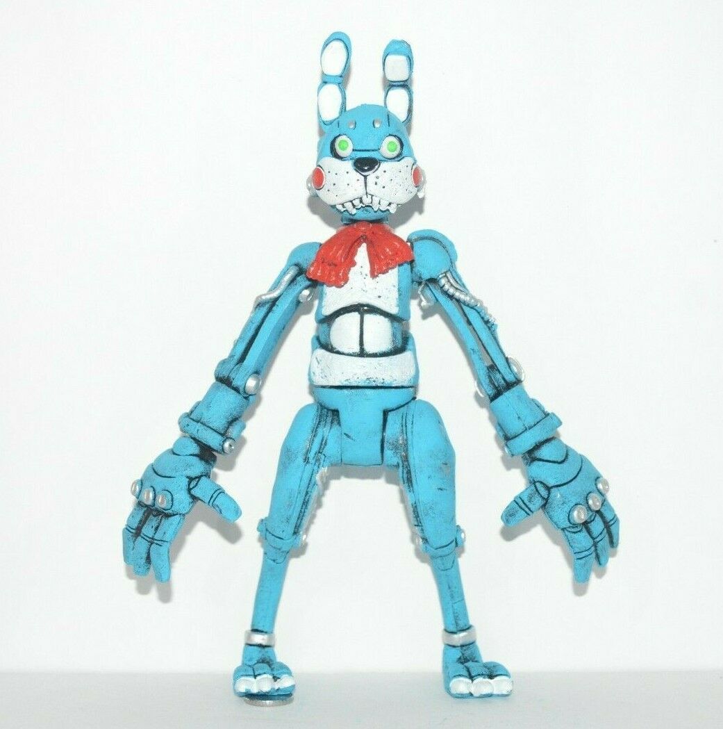 TOY MEXICAN FIGURE FIVE NIGHTS AT FREDDY'S ANIMATRONICS BONNY BLUE