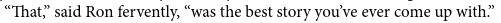 rebelmeg:  yourfluffiestnightmare:  In CoS when they try to sneak into Myrtle’s bathroom to ask her about her death, McGonagall catches them and Harry makes up the excuse that they wanted to see Hermione in the hospital wing and Minnie doesn’t give