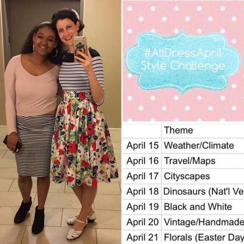 Day 21 of #alldressapril florals for Easter + cameo from the Youngling https://www.instagram.com/p/B