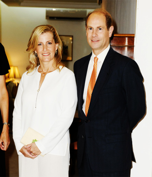 Their Royal Highnesses The Earl and Countess of Wessex in Brunei for HM The Sultan of Brunei&rsq