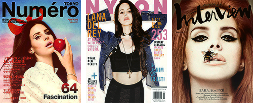 delreigns:  Magazine covers of Lana Del Rey 