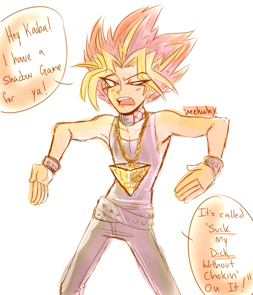 cranialgames: beekwhy: i havent watched or read YGO in years but i think he said that quote somewher