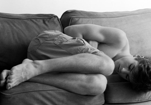 hotsouls:  aww he sleeps like a baby 