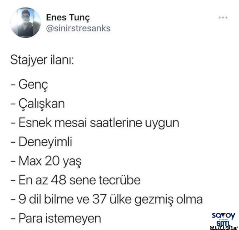 Enes Tunç @sinirstresanks...