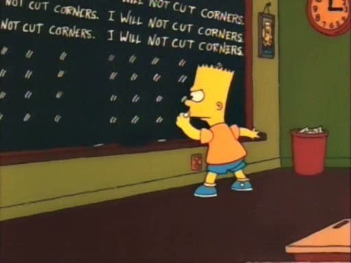 pr1nceshawn:  Some Of My Favorite Blackboard Gags From “The Simpsons”   