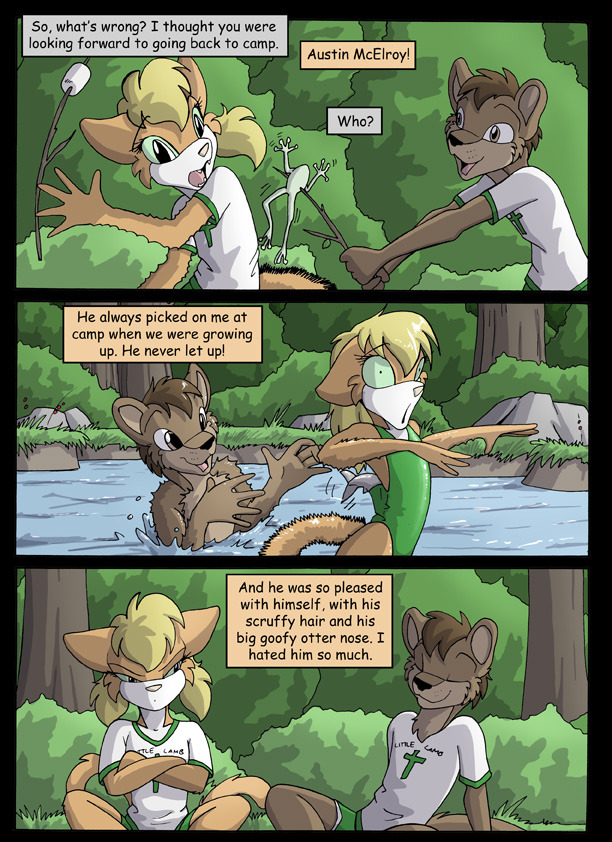 furry-yiff-comics:  Amy’s Little Lamb Summer Camp Adventure (1/3)