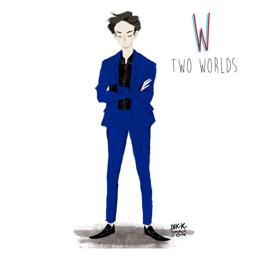 ink-dot-kay:  MOST FAVORITE KANG CHUL’S OUTFITS!CUZ ‘W TWO WORLDS’ IS SO FREAKING GOOD!!