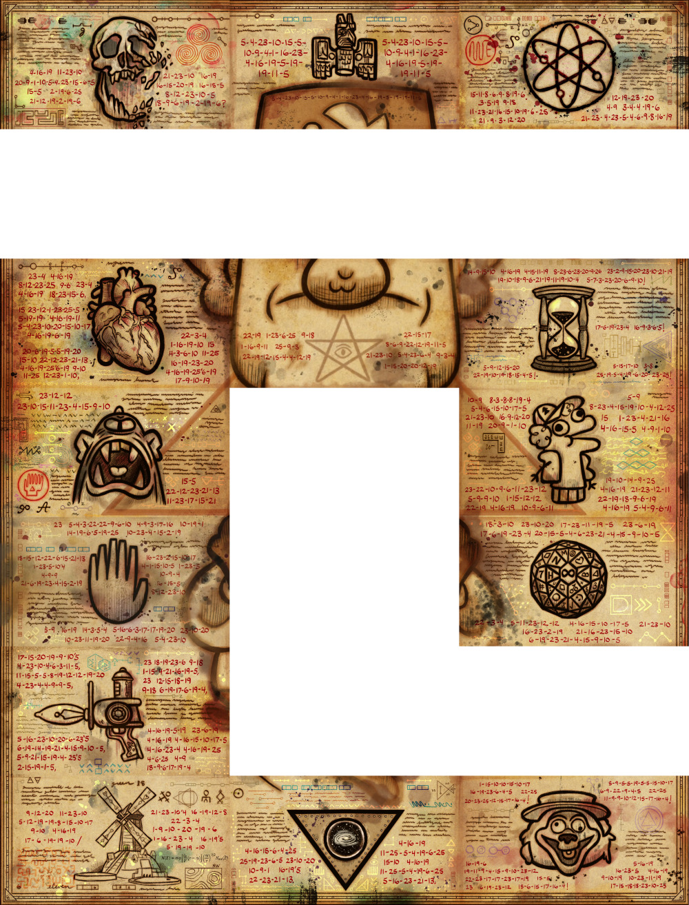 nuttersincorporated:  Here are all the end pages; both with and without the translated