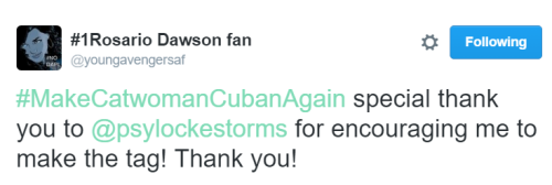 queerhawkeye:  [Caption: screencaps of a tweet by @youngavengersaf / @queenamericachavez that reads: