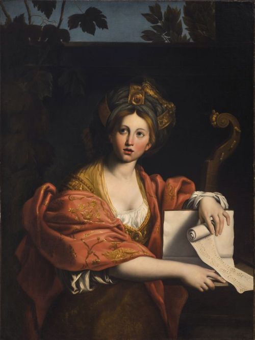 flyse:Cumaean Sibyl (after Domenichino), Angelica Kauffmann (Swiss, 1741–1807), ca. 1763Oil on canva