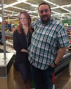 I wish we&rsquo;d met in real life but this will do! (at Walmart Lawrence - Iowa St)