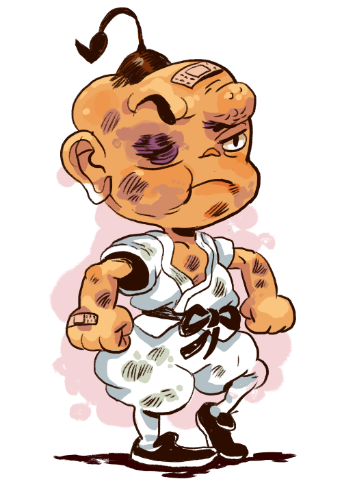 scrotumnose:  &lt;10HP gotta find a hospital! gotta call mom…! it was really