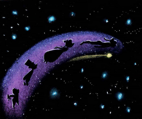 Concept Art For Peter Pan (1953) By Mary Blair