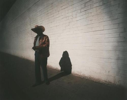 Man with Shadow on Face, ca. 1978Neal Slavin