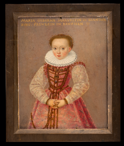 history-of-fashion:  ab. 1595 German - Marie of Prussia, daughter of Albert Frederick of Prussia  