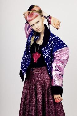 yapped:  Grimes for Idol Magazine 