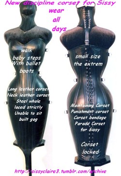 peppermintangel-tgirl:  Okay everybody, this has been on my bucket list for a long time!  Huge huge fetish for corsets I&rsquo;d love to be in this all the time