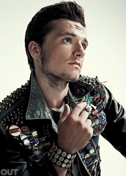 catchingupdates:  Josh Hutcherson for OUT