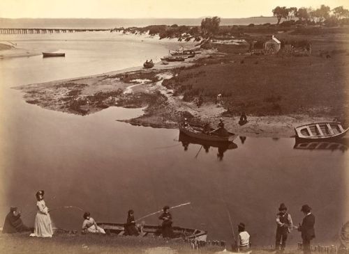 Mouth of Mordialloc Creek, near Cheltenham, Victoria, ca. 1880Fred Kruger. 