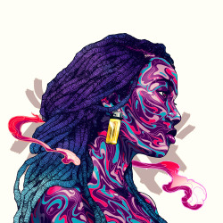 cultureunseen:  Selected works by Taj Francis, one of the most gifted and prolific young Black visual illustrators of our time - Artist to Watch (follow &amp; support)!#ToBeYoungGiftedandBlackhttp://www.tajtenfold.com/http://tajfrancis.tumblr.com/https://