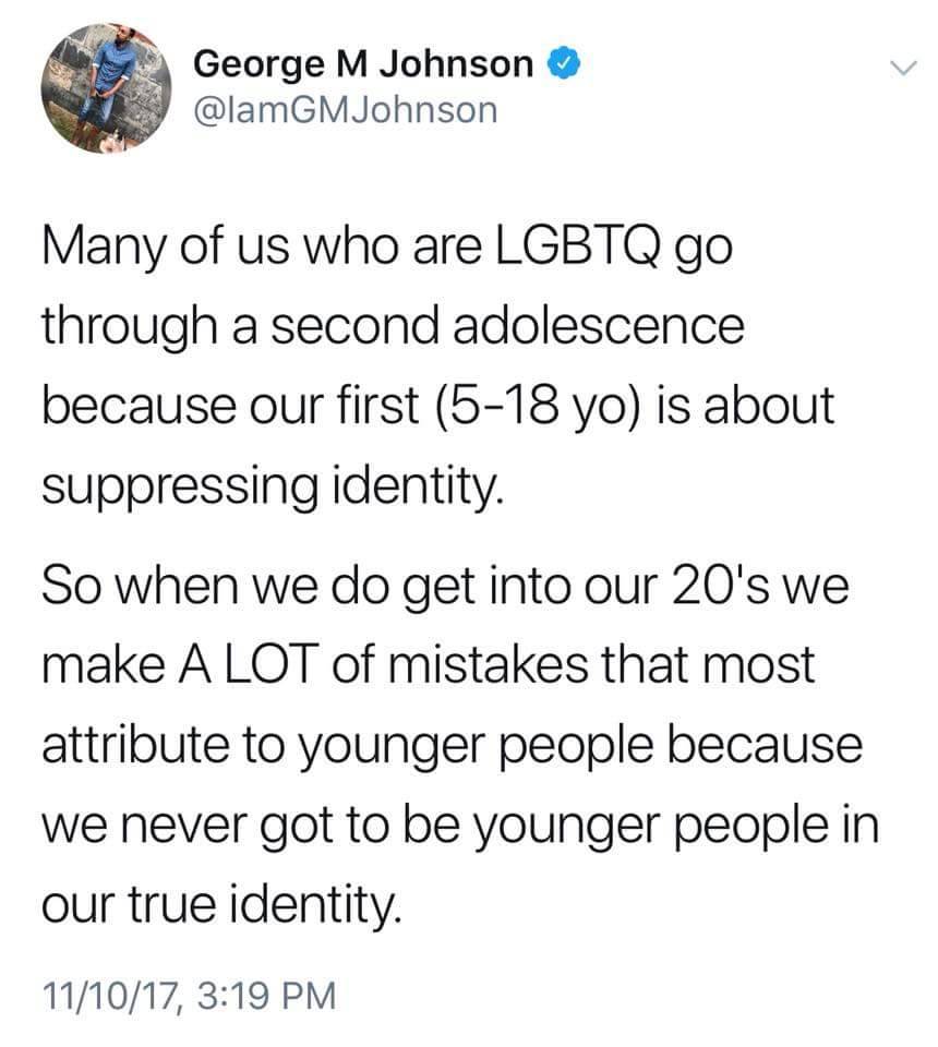 discourseofwalls: Spent a number of years working in colleges, had to tell queer