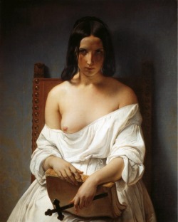 camerettasabauda:  Francesco Hayez, La meditazione