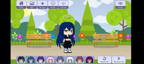 This Is My Oc Piper Locke The Older Sister Of Brooklynn