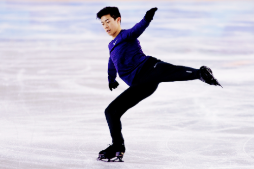 magicaleggplant:Nathan Chen in practice, 2/7 || 2018 Winter Olympics (x)