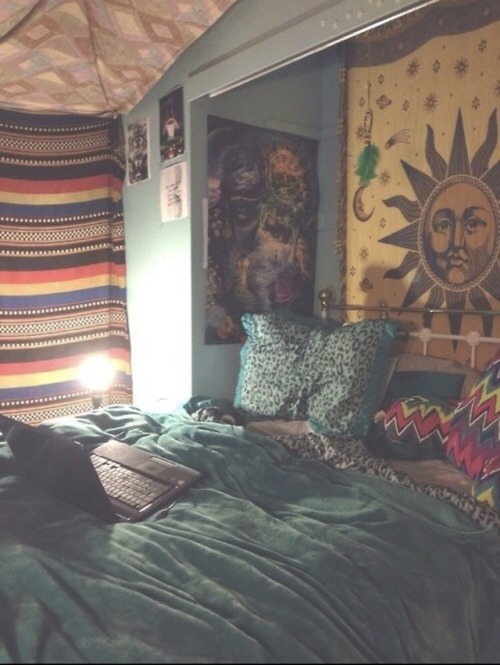 bedroom room  tapestry  Tumblr 