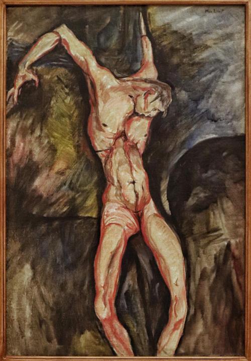 vizuart:Max Ernst - Crocifisso (Crucifix) (1914) [2500X3700]