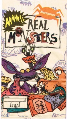 zgmfd:  1994 Nickelodeon Real Monsters lunch