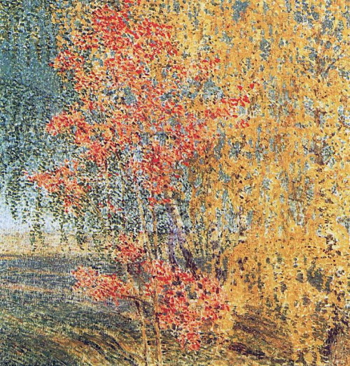 Autumn, Rowan Tree and Birches, 1906, Igor Grabar