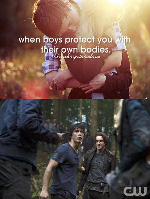 You didn’t think we’d forgotten #MurphyMonday, did you? This week, let’s celebrate the “bromance.” #murphamy #the100