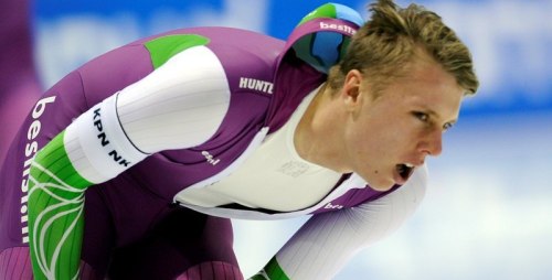 Cute Dutch speedskater in nice suits