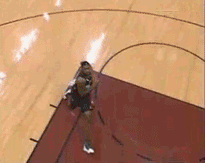 surgeeeoh:  LeBron’s Reverse Windmill Slam from all angles  