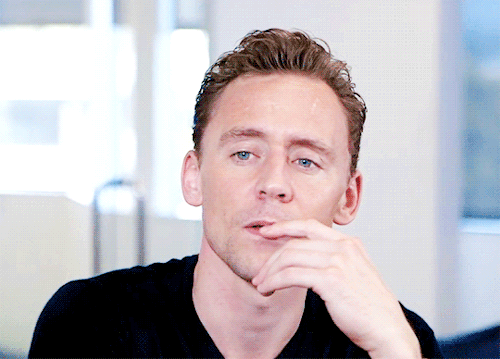 the-haven-of-fiction:hiddlescheekbatch:Thinking TomAll of the bad words