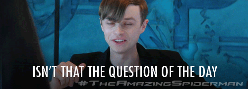 theamazingspiderman:  The question that remains to be answered…