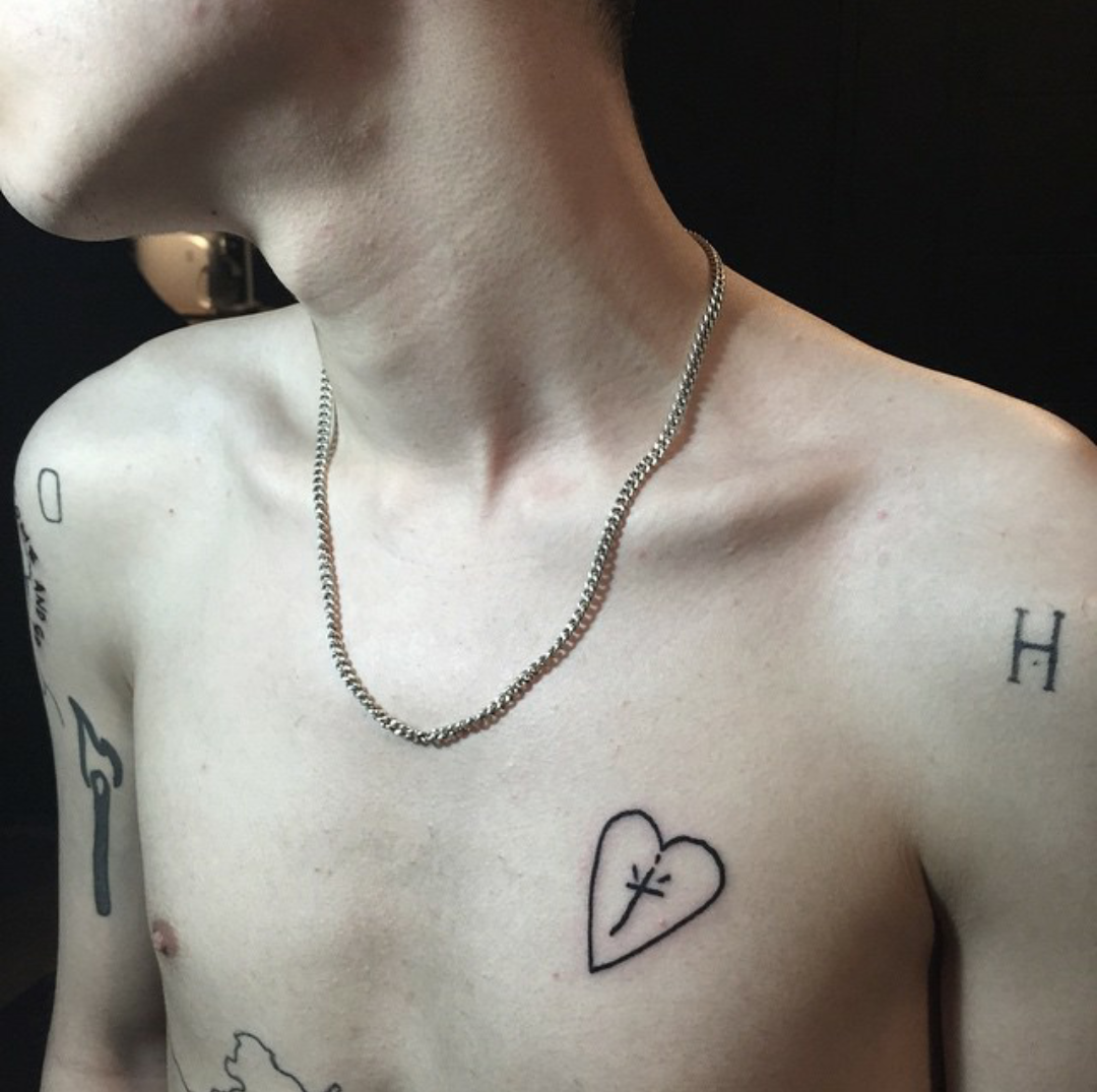 hyokuh:  collection of oh hyukâ€™s tattoosÂ 